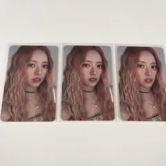 itzy ユナ トレカ girls will be girls アルバム セット