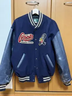 Roots USA レザー スタジャン L 90s vintage Roots USA レザー スタジャン L 90s vintage