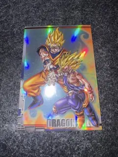 ドラゴンボール カードダス ダブルゴールドレザーカード - メルカリ