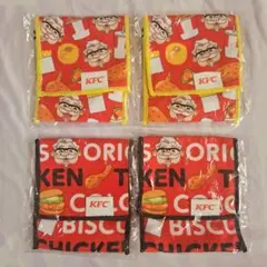 KFC ミニタオルポーチ 4個セット 新品未開封