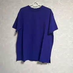 【美品】PAGEBOY USAコットン 半袖Tシャツ パープル フリーサイズのサムネイル