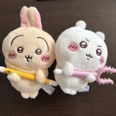 ちいかわ　討伐マスコット　うさぎ　プライズ ぬいぐるみ　2点