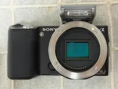 SONY α NEX-5 ミラーレス一眼 ボディ フラッシュ付き