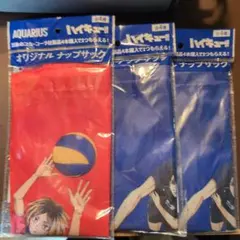 ハイキュー　オリジナルナップサック　アクエリアス