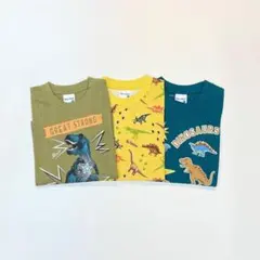 子供服 男の子 長袖Tシャツ まとめ売り 110cm 新品 恐竜 FWN32-2