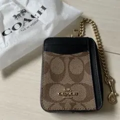 コーチ　coach パスケース　コインケース　ジップケース　小銭入れ