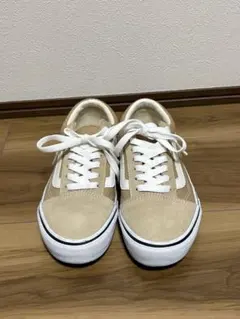 VANS オールドスクール　ベージュ　V36CF CALM 28