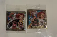 ワンピース大海賊シールウエハースLOG14 　シークレット２種