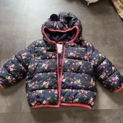gap ベビー　ダウンジャケット　18-24m 花柄