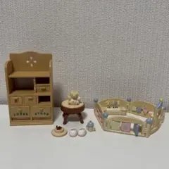 ☑︎ シルバニアファミリー　子供部屋 , はじめてのおたんじょう日セット