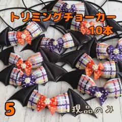 『5 』❤︎.*トリミングチョーカー 10本のサムネイル