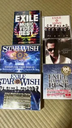 EXILE  CD&DVD クリアファイルセット