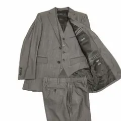 美品 バーバリーブラックレーベル・セットアップ・シルク・3ピース・スーパー110