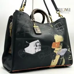 極美品✨ coach ローグ39 バスギア 3way 6884 ハンドバッグ
