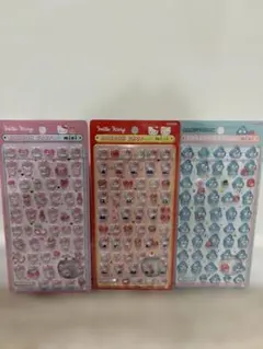 【正規品】ボンボンドロップシールミニ キティ ハンギョドン