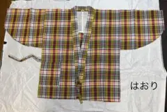 チェック柄 羽織