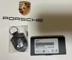 純正ポルシェキーカバー クレヨン 美品 (おまけ付純正キーホルダー