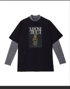 AMERI アメリ　グリッターインナーセットトップス　黒のサムネイル