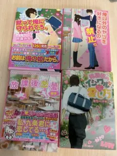 恋愛小説　4冊セット売り