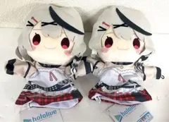 ★ホロライブプロダクション 沙花叉クロヱ パペットぬいぐるみ 2個
