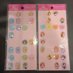 ディズニープリンセスシール　ストーンシール