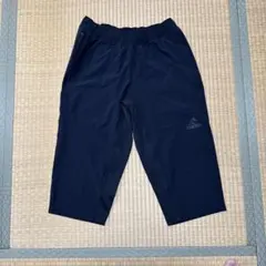 adidas AEROREADY 黒 クロップドパンツ　 Lサイズ