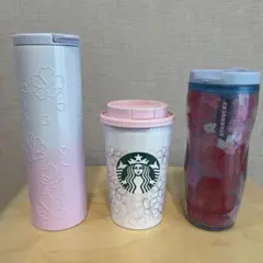 スタバ　桜タンブラーセット