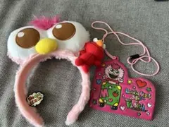 エルモ カチューシャ フリーサイズ ピンク