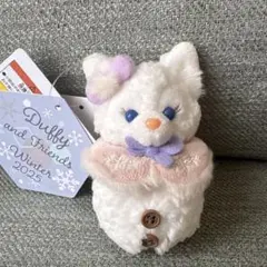 ダッフィー シークレットオブスノーウィーデイ リーナ・ベル 雪だるま チャーム