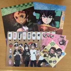 鬼滅の刃　くら寿司　クリアファイル 3枚セット