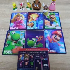 映画スーパーマリオギャラクシー 入場者特典キャラクターカードセットとフィギュアのサムネイル