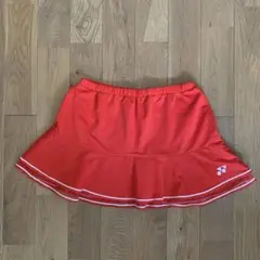 ヨネックス フレアテニススカート 赤