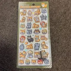 正規品ボンボンドロップシール⭐︎和柄　柴犬