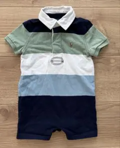 Ralph Lauren ラガーシャツ ロンパース 85のサムネイル