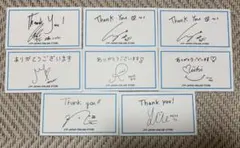 JYP Thank you カード