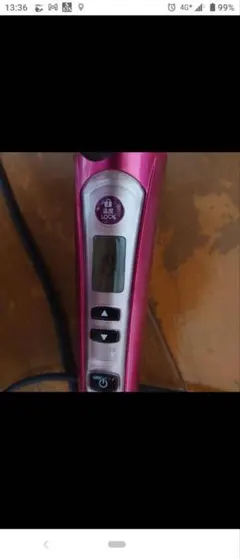 テスコムioneピンク 2wayヘアアイロン