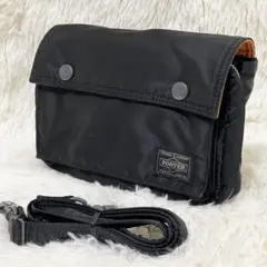 【極美品】PORTER ポーター タンカー ショルダー ブラック クロスボディ