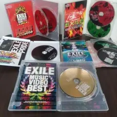 EXILEの人気ライブ映像集とミュージックビデオ集の DVD セット 5本組