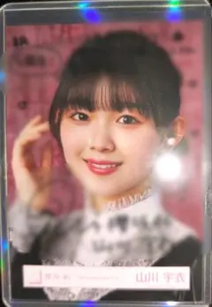 イコラブ 佐々木舞香 直筆生写真 年末歌番組衣装(レコ大衣装) ヨリ