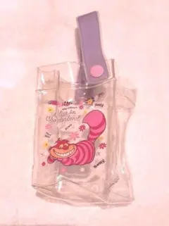 チェシャ猫　クリアミニバッグ　Disney