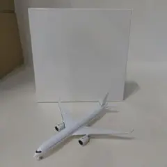 ❶ヨ　飛行機 航空機 模型 Blank 無塗装 縦横 約18㎝×16㎝