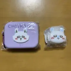 【ちいかわ　モモンガ】おかおミニシリコンポーチ・ミニシリコンポーチ　セット売り