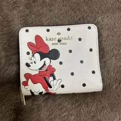 kate spade ミニー・マウス 二つ折り財布