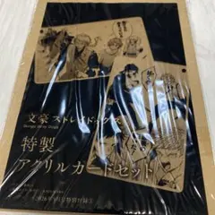 文豪ストレイドッグス 特製アクリルカードセットのサムネイル