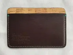 【ポールスミス】レザーパスケース　ブラウン　1