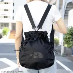 THE NORTH FACE / ブラック リュック　ショルダーバッグ 2way