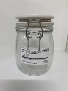 DAYValue 陶器ふたガラスキャニスター 750ml