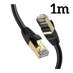 1m LANケーブル CAT8 BOKIEI 100％銅線 UV/防水のサムネイル