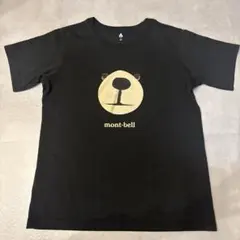美品mont-bell モンベル モンタベア フェイス クマ Tシャツ XS