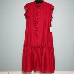 新品　ヤマダヤ　FENNEL　赤　ワンピース